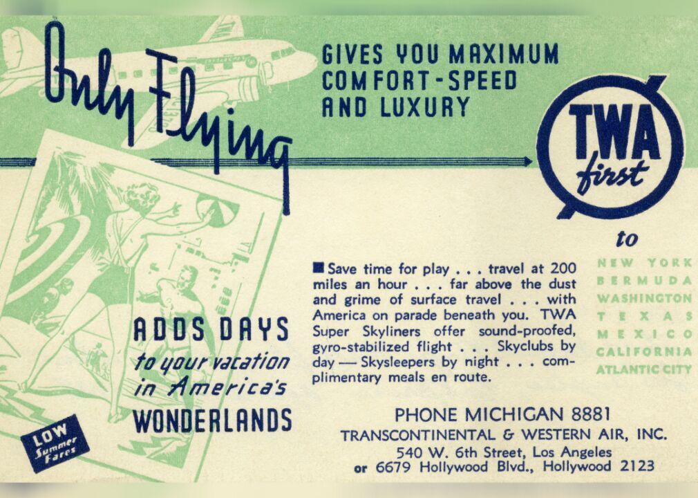 1941: In-flight entertainment goes live